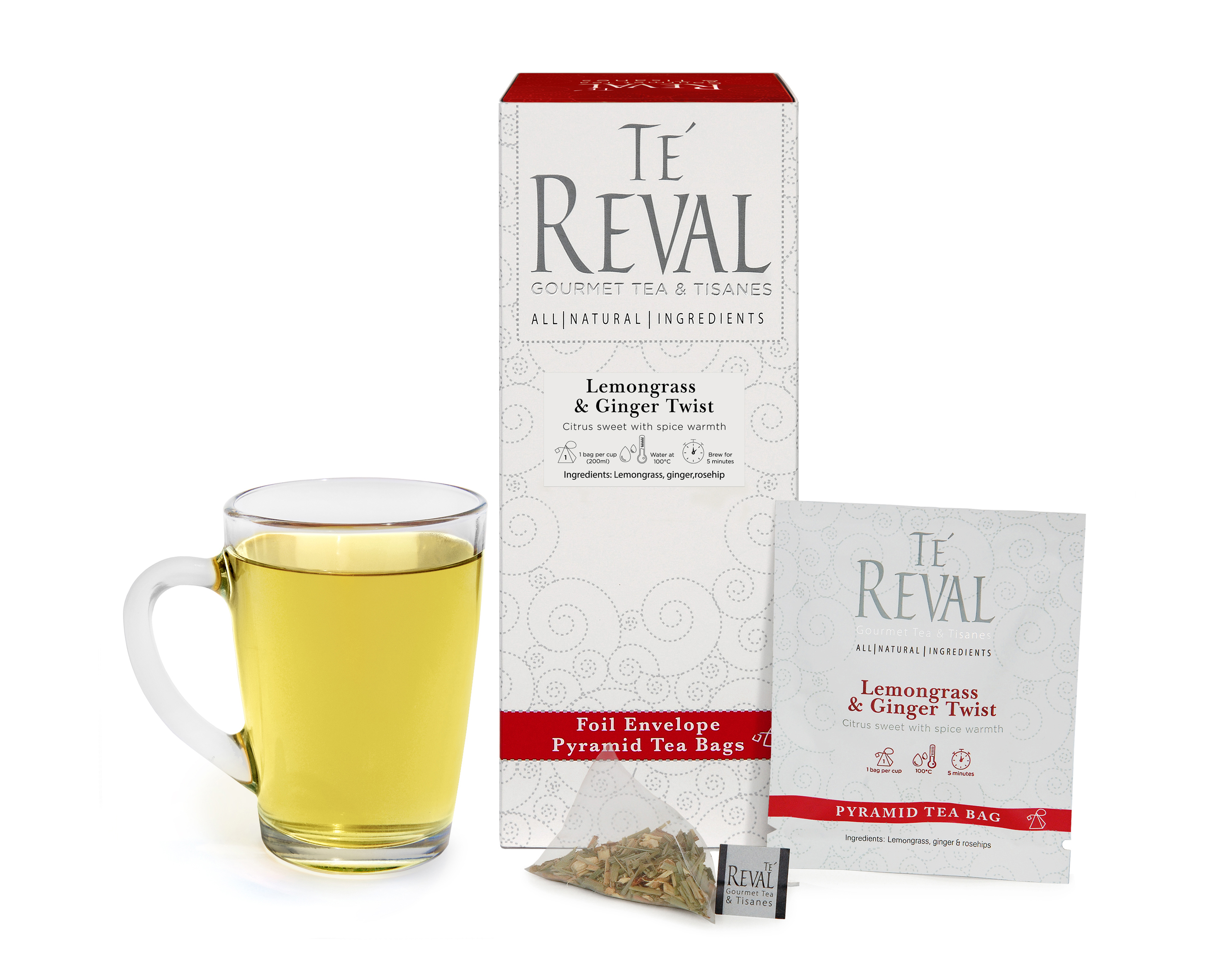 Reval Tea Heron Fine Foods - Te' Reval | Te’ Reval – Lemon Grass & Ginger Twist ...